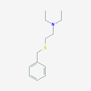 N,N-Diethyl-2-[(phenylmethyl)thio]ethanamine图片