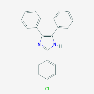 2-(4-氯苯基)-4,5-二苯基咪唑图片