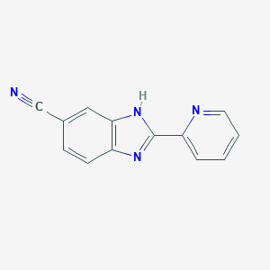 2-(Pyridin-2-yl)-1H-benzo[d]imidazole-6-carbonitrile图片