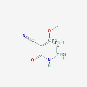 N-Demethyl Ricinine-13C3图片