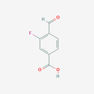 3-Fluoro-4-formylbenzoic acid图片