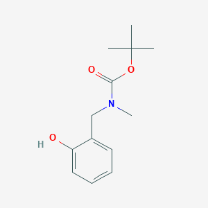 tert-butyl N-[(2-hydroxyphenyl)methyl]-N-methylcarbamate图片
