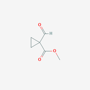 Methyl 1-formylcyclopropanecarboxylate图片