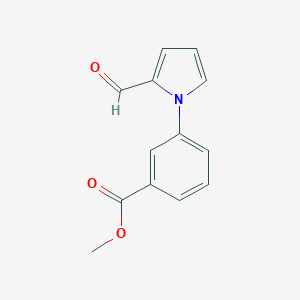 Methyl 3-(2-Formyl-1H-pyrrol-1-yl)benzoate图片