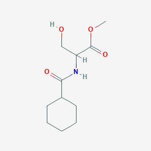 Methyl 2-(Cyclohexylformamido)-3-hydroxypropanoate图片