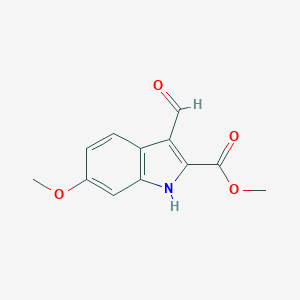 Methyl 3-Formyl-6-methoxy-1H-indole-2-carboxylate图片