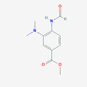 Methyl 3-(dimethylamino)-4-formamidobenzoate图片
