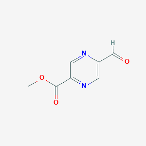 Methyl 5-formylpyrazine-2-carboxylate图片