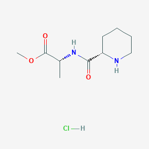 Methyl(2R)-2-[(2S)-Piperidin-2-ylformamido]propanoate Hydrochloride图片