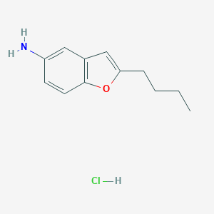 2-Butyl-5-benzofuranamine Hydrochloride图片