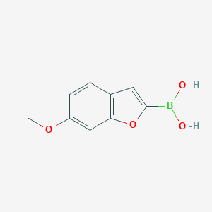 (6-Methoxybenzofuran-2-yl)boronic acid图片