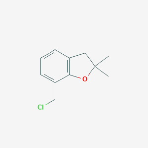 7-(Chloromethyl)-2,2-dimethyl-2,3-dihydro-1-benzofuran图片