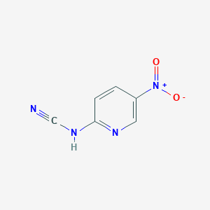 (5-nitropyridin-2-yl)cyanamide图片