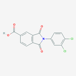 2-(3,4-dichlorophenyl)-1,3-dioxoisoindoline-5-carboxylic acid图片