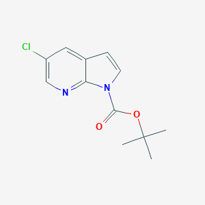 5-Chloro-pyrrolo[2,3-b]pyridine-1-carboxylic acidtert-butyl ester图片