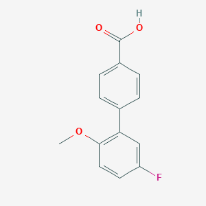 5'-Fluoro-2'-methoxy-[1,1'-biphenyl]-4-carboxylic acid图片