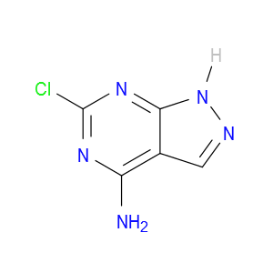 6-chloro-1H-pyrazolo[3,4-d]pyrimidin-4-amine图片