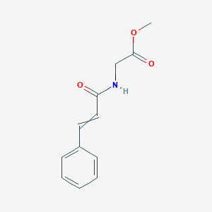 methyl 2-[(2E)-3-phenylprop-2-enamido]acetate图片