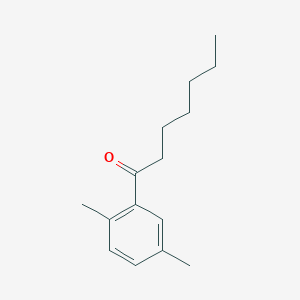 1-(2,5-Dimethylphenyl)heptan-1-one图片