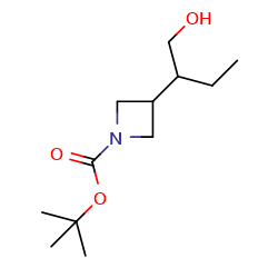 tert-butyl3-(1-hydroxybutan-2-yl)azetidine-1-carboxylate图片