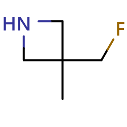 3-(fluoromethyl)-3-methylazetidine图片