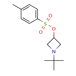 1-tert-butylazetidin-3-yl4-methylbenzene-1-sulfonate图片