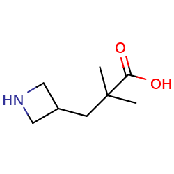 3-(azetidin-3-yl)-2,2-dimethylpropanoicacid图片