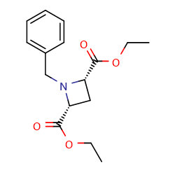 (cis)-2,4-diethyl-1-benzylazetidine-2,4-dicarboxylate图片