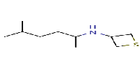 N-(5-methylhexan-2-yl)thietan-3-amine图片