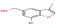 (7-bromo-3-fluoro-benzofuran-5-yl)methanol图片