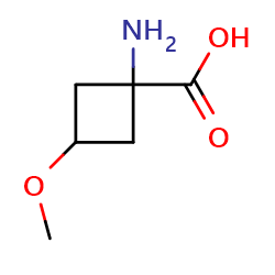 1-amino-3-methoxycyclobutane-1-carboxylicacid图片