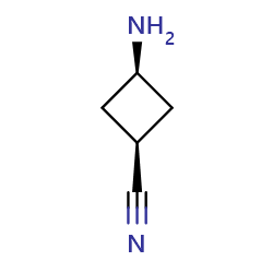 cis-3-aminocyclobutane-1-carbonitrile图片