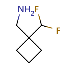 1-[1-(difluoromethyl)cyclobutyl]methanamine图片