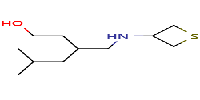 5-methyl-3-{[(thietan-3-yl)amino]methyl}hexan-1-ol图片