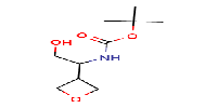 tert-butylN-[2-hydroxy-1-(oxetan-3-yl)ethyl]carbamate图片