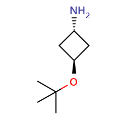 trans-3-(tert-butoxy)cyclobutan-1-amine图片
