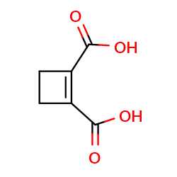 cyclobut-1-ene-1,2-dicarboxylicacid图片