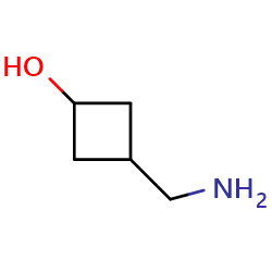 3-(aminomethyl)cyclobutan-1-ol图片