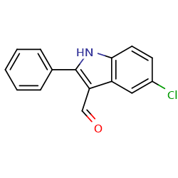 5-chloro-2-phenyl-1H-indole-3-carbaldehyde图片