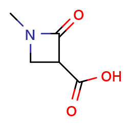 1-methyl-2-oxoazetidine-3-carboxylicacid图片