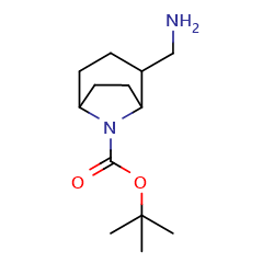 tert-butyl2-(aminomethyl)-8-azabicyclo[3,2,1]octane-8-carboxylate图片