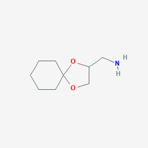1-{1,4-dioxaspiro[4,5]decan-2-yl}methanamine图片