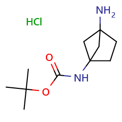 tert-butylN-{4-aminobicyclo[2,1,1]hexan-1-yl}carbamatehydrochloride图片