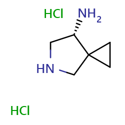 (7R)-5-azaspiro[2,4]heptan-7-aminedihydrochloride图片