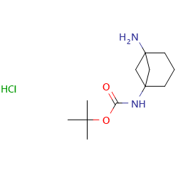 tert-butylN-{5-aminobicyclo[3,1,1]heptan-1-yl}carbamatehydrochloride图片