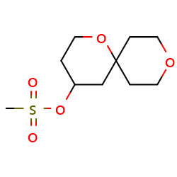 1,9-dioxaspiro[5,5]undecan-4-ylmethanesulfonate图片