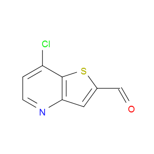 7-chlorothieno[3,2-b]pyridine-2-carbaldehyde图片