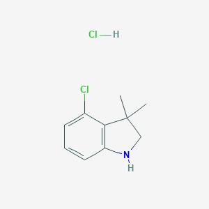 4-Chloro-3,3-Dimethyl-2,3-dihydro-1H-indole Hydrochloride图片