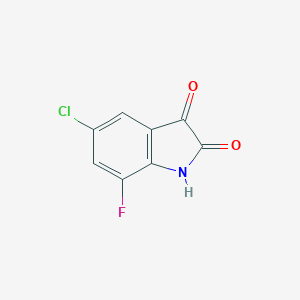 5-chloro-7-fluoro-2,3-dihydro-1H-indole-2,3-dione图片