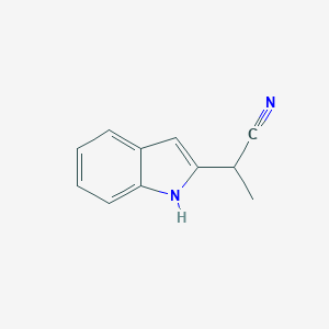2-(1-Cyanoethyl)indole图片